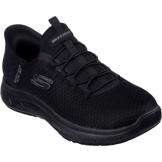 Skechers Women's Black Summits SR - Enslee Work Shoe