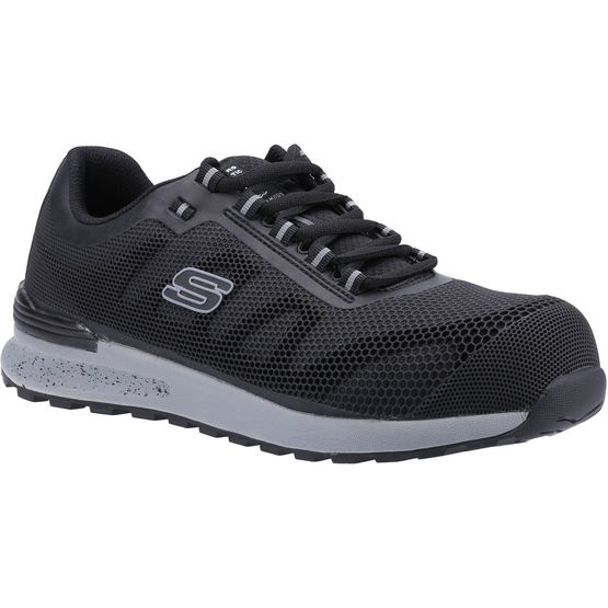 Skechers Men's Black Bulklin Bragoo Safety Trainer