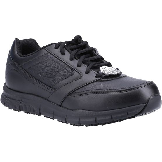 Skechers Men's Black Nampa Occupational Shoes
