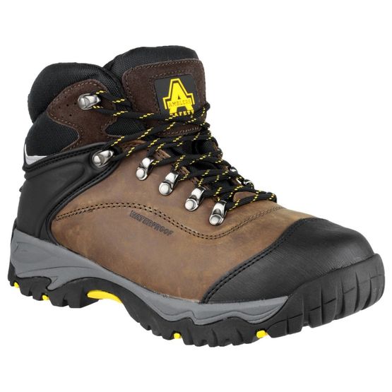 Amblers Safety FS993 Waterproof Hardwearing Safety Boots (Brown)