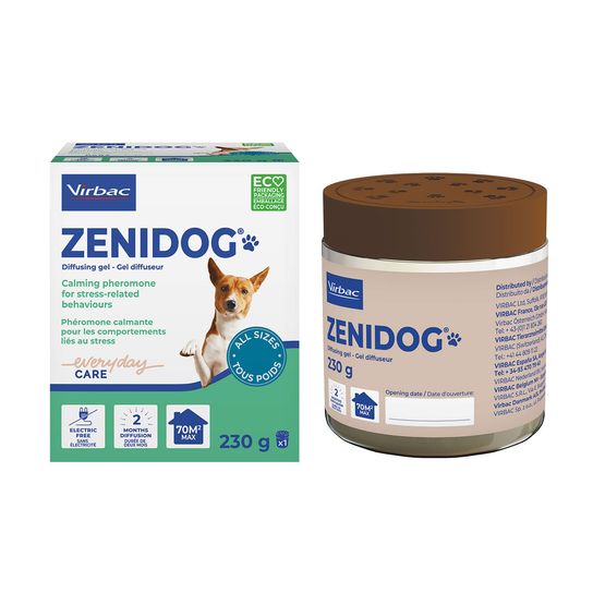 VIRBAC ZENIDOG CALMING GEL DIFFUSER FOR DOGS