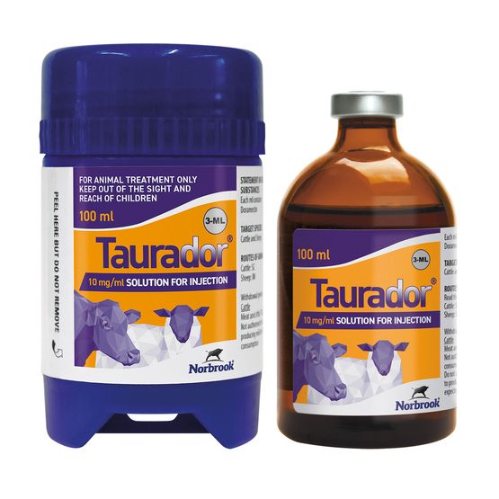 NORBROOK TAURADOR SOLUTION FOR INJECTION FOR CATTLE &amp; SHEEP