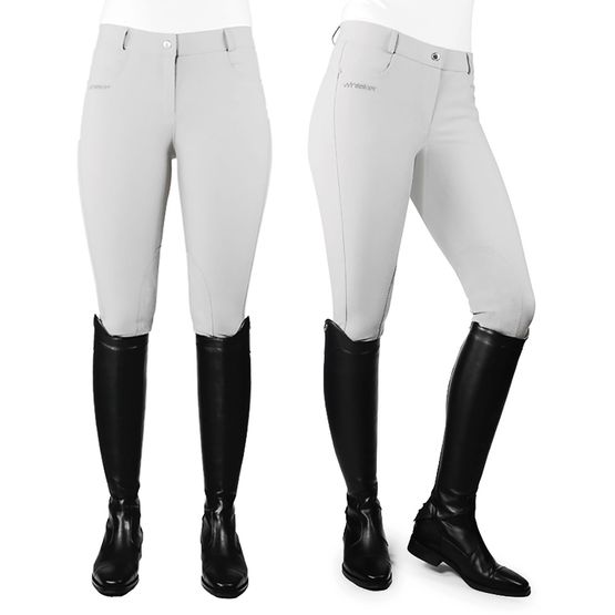 WHITAKER B074V HORBURY CLASSIC LADIES RIDING BREECHES WHITE