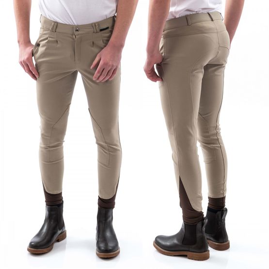 WHITAKER B126M SAWLEY MENS BREECHES LIGHT KHAKI