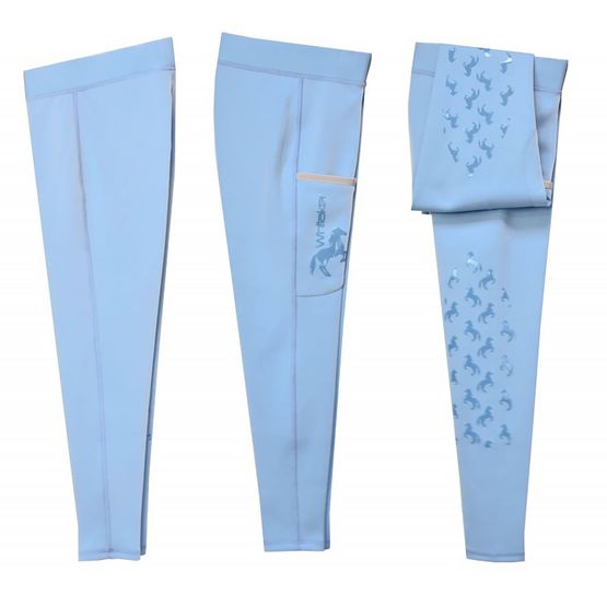 Whitaker B231k Diggle Kids Tights Kidsa Light Blue