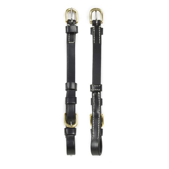 WHITAKER CP101 BUCKLE CHEEK PIECES BLACK