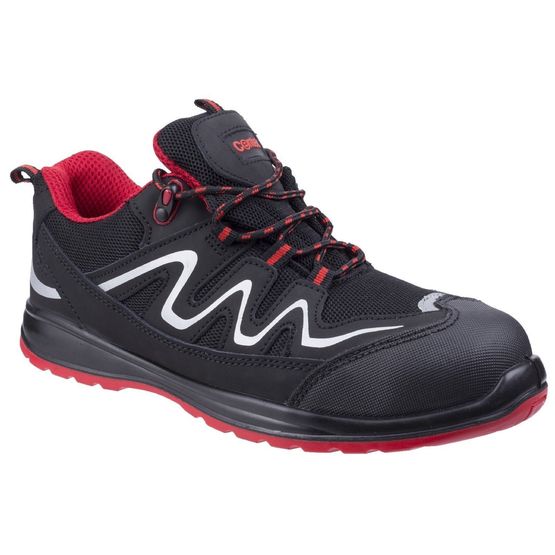 Centek FS312 Extra Light Water Resistant Safety Trainers - Black