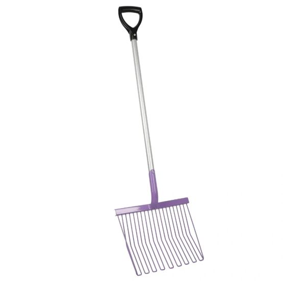 Eazi Matt D Handle Fork (100cm) - Eazitools by Hy Equestrian