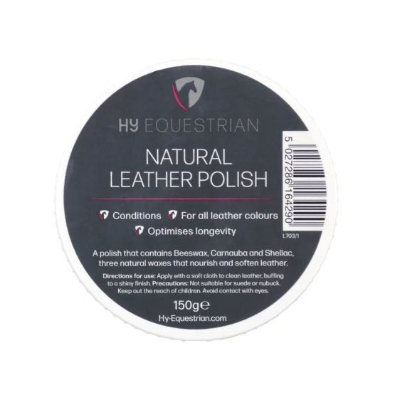 Hy Equestrian Natural Leather Polish