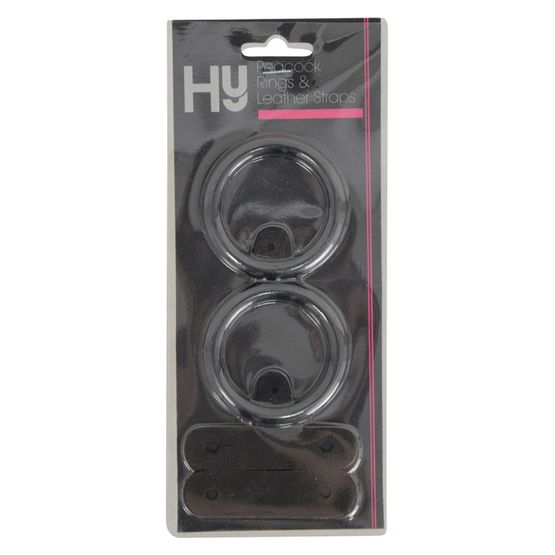 Hy Equestrian Peacock Rings &amp; Leather Straps