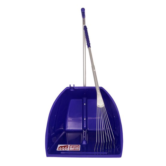 Red Gorilla Bit Tidee with Long Metal Rake Purple