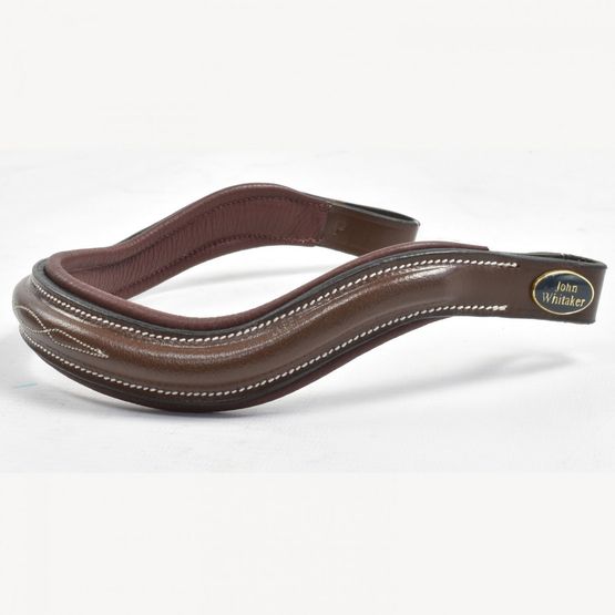 Whitaker Bb101 Raised Squared Curved Browband Havana
