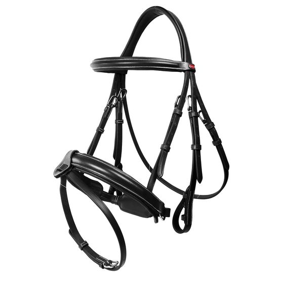 Whitaker Br048a Eastwood Crank Bridle with Reins Black