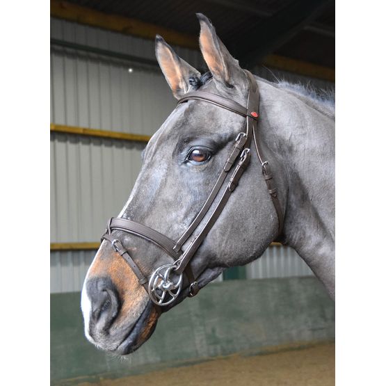 Whitaker Br056 Ready To Ride Snaffle Bridle Brown
