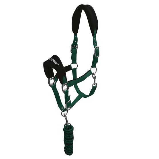 Whitaker Hc160 Club Headcollar &amp; Leadrope Set Green