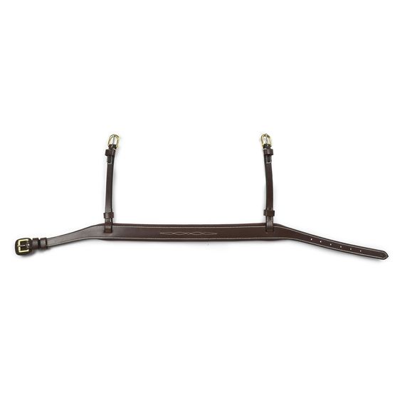 Whitaker Nb102 Flat Snaffle Noseband Havana