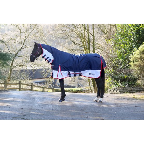 Whitaker R462 Rastrick V2 Airflow Fixed Neck Turnout Rug Nvy Navy