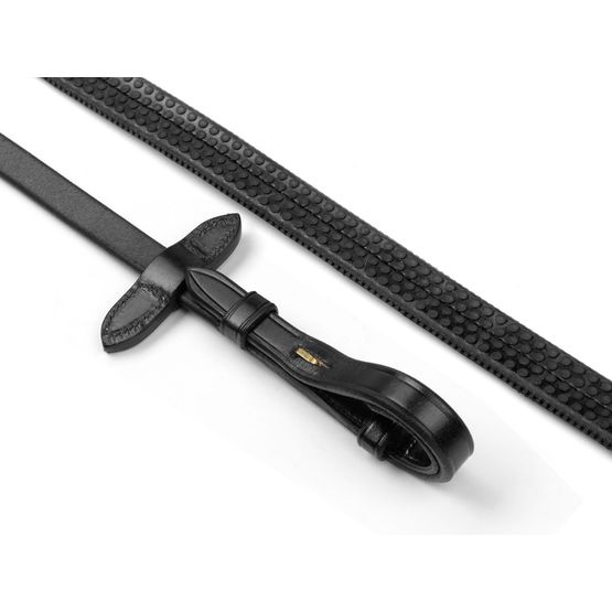 Whitaker Rer048a Eastwood Rubber Reins Black