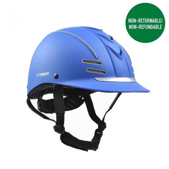 Whitaker Rh072 Club Young Rider Helmet Child Blue