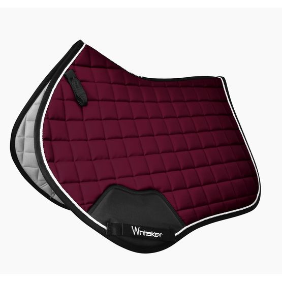 Whitaker Sc160 Club Close Contact Saddle Pad Burgundy