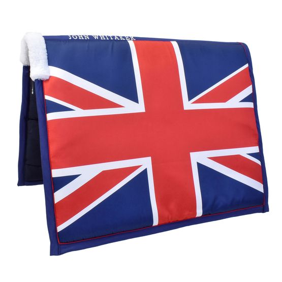 Whitaker Ujspsq Square Saddle Pad Union Jack