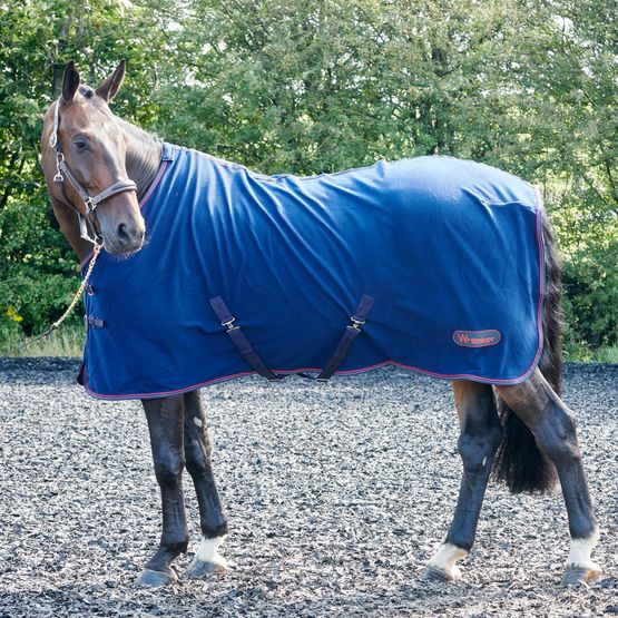 Whitaker R204 Rastrick Fleece Rug Navy
