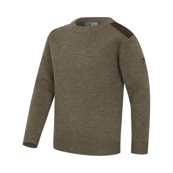 Hoggs of Fife Melrose II Meadow Green Pullover