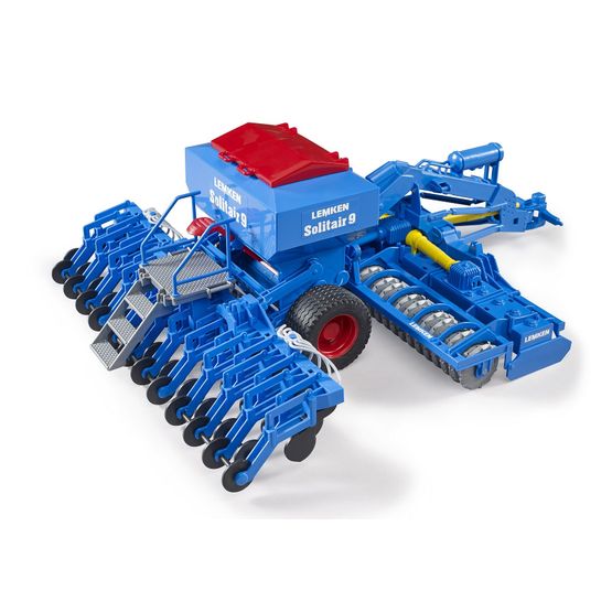 Bruder Lemken Solitair 9 Sow Cultivator