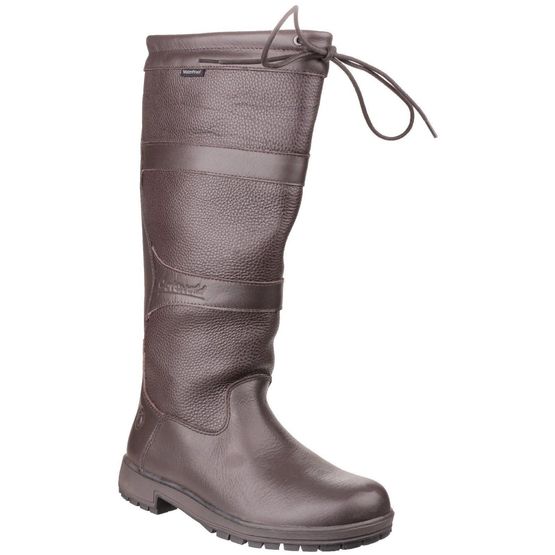 Cotswold Beaumont Waterproof Pull On Wellington Boots (Brown)