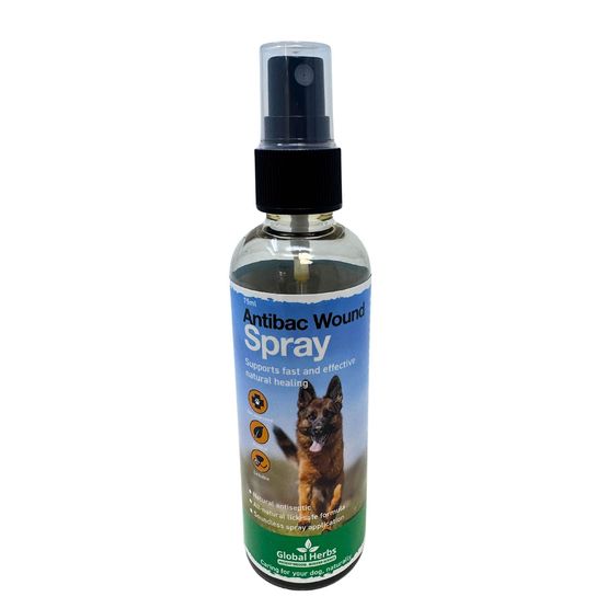 Global Herbs Canine Antibac Wound Spray