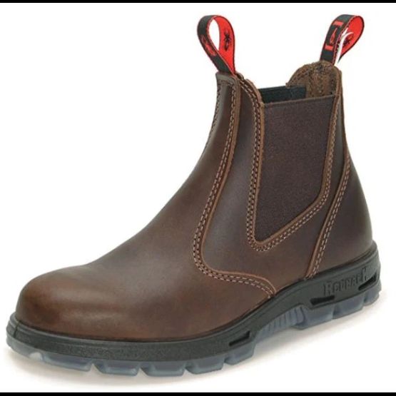 Redback Boots Jarrah Brown Soft Toe Boot (UBJK)