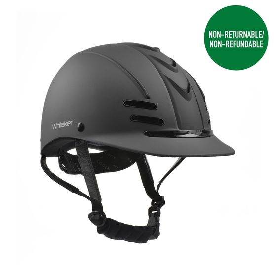 Whitaker Rh072 Club Young Rider Helmet Child Black