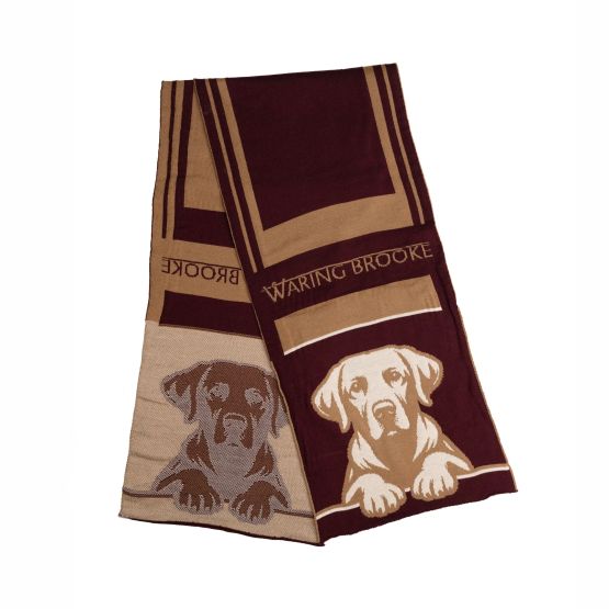 Waring Brooke Loyal Labrador Scarf - One Size