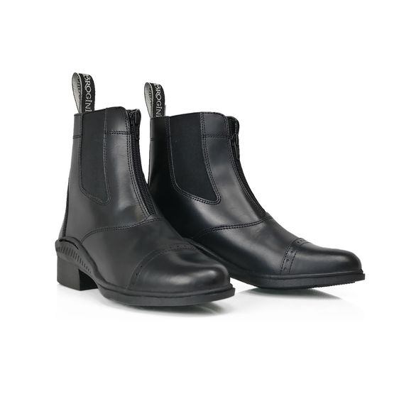 Brogini 401 Tivoli Zip Paddock Boots Adult Black