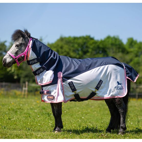 Gallop Ponie Turnout Fly Rug Combo Turnout Rug Navy