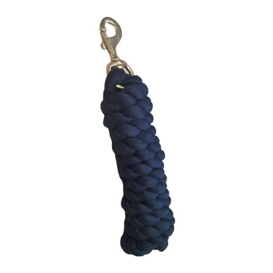 Gallop Premium Polycotton Lead Rope Navy