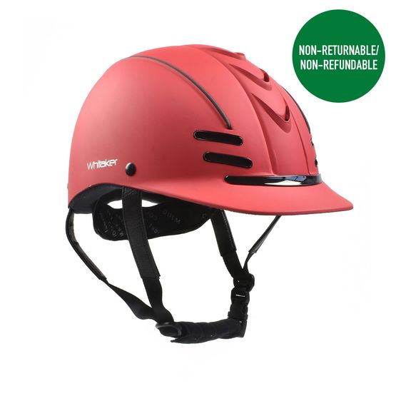Whitaker Rh072 Club Young Rider Helmet Child Red