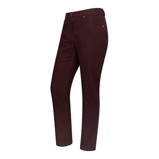 Hoggs of Fife Carrick Malbec Technical Stretch Moleskin Trouser