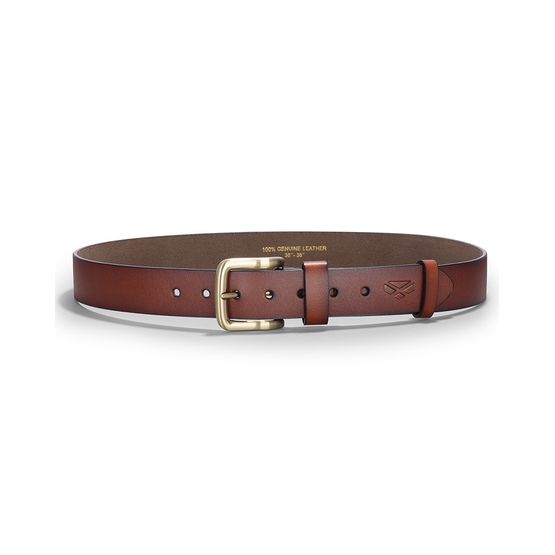 Hoggs of Fife Lux Whisky Tan Leather Belt