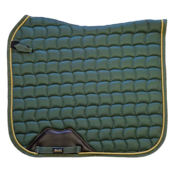 Gallop Dressage Saddle Pad Green