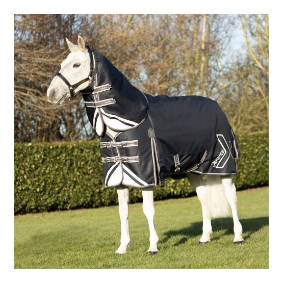 DefenceX Shield 50g Turnout Rug with Detachable Neck