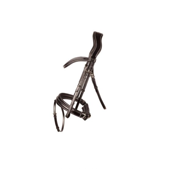 ProPresicce Pelle Crank Leather Bridle by Hy Equestrian