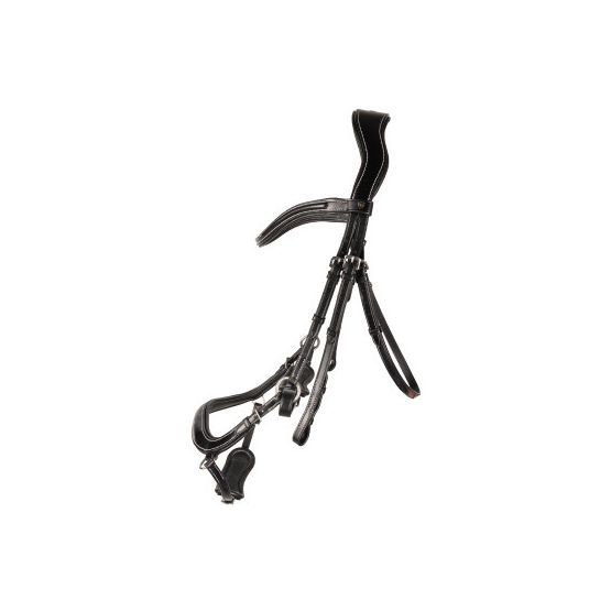 ProPresicce Pelle Drop Leather Bridle by Hy Equestrian