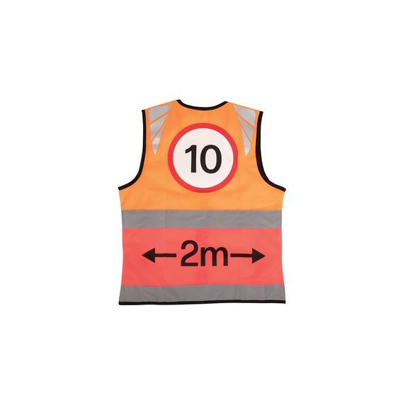 Reflector Two Tone Warning Tabard by Hy Equestrian - 10mph/2 Metres