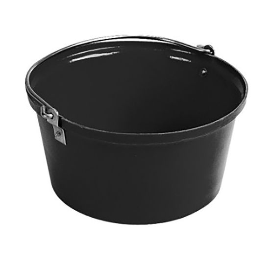 STUBBS Shallow Feed Black Bucket (S43M)