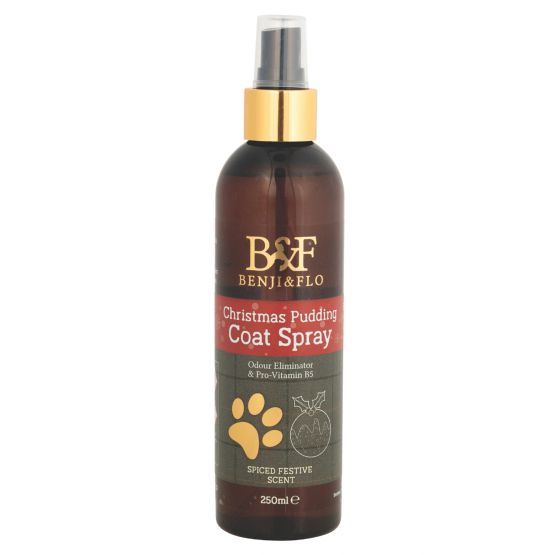 Benji &amp; Flo Christmas Pudding Coat Spray