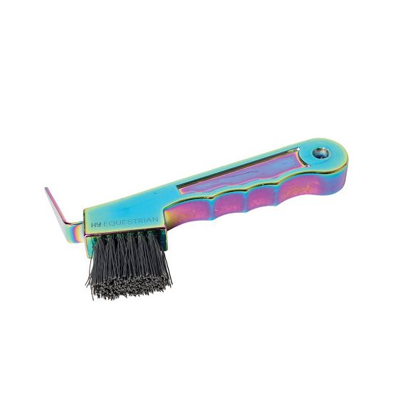 Hy Equestrian Metallic Hoof Pick