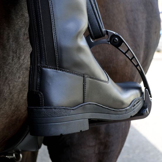 Brogini Gb651 Modena Vegan Riding Boots Wide Adult Black