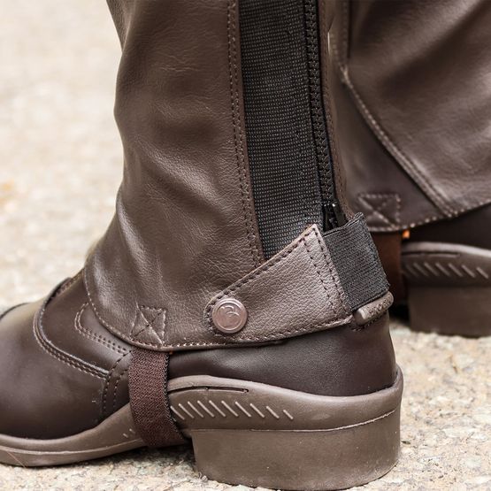 Brogini Lg036 Marconia Easy-Care Gaiters Tall Brown
