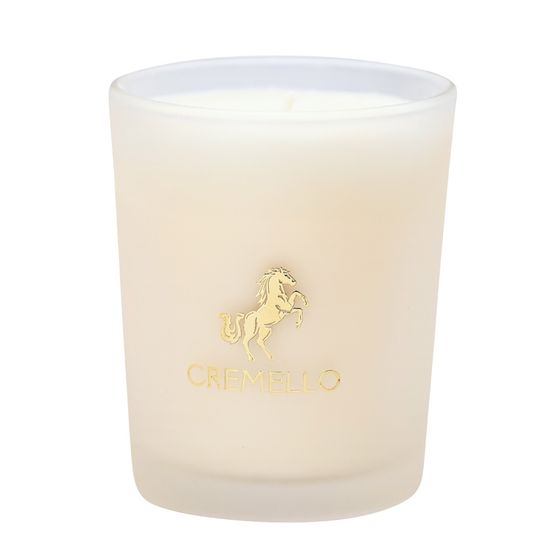 Cremello Coastal Cypress &amp; Amber Candle
